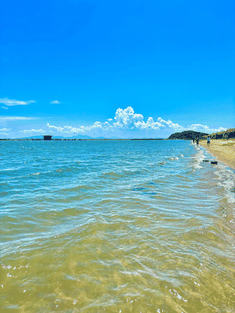 蓝海沙滩